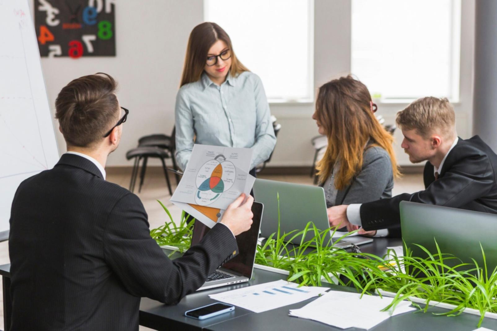 Professional consultation environment reflecting thoughtful financial guidance