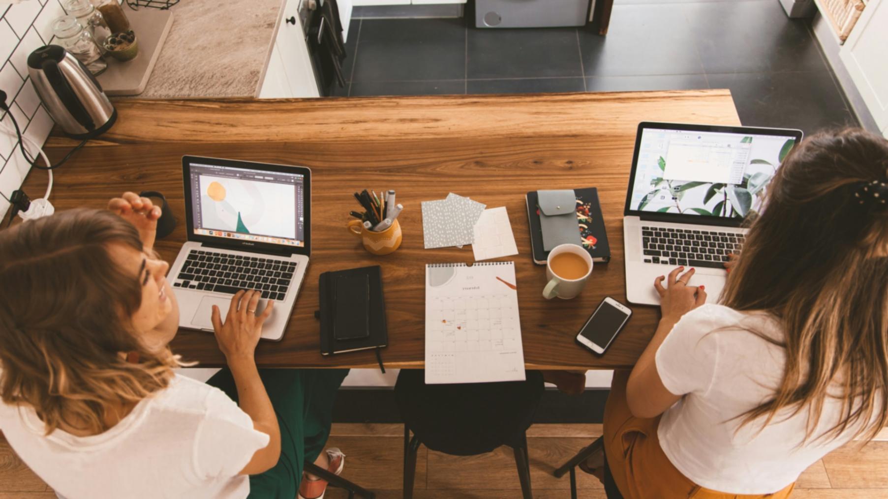 Financial planning workspace with documents and analysis tools